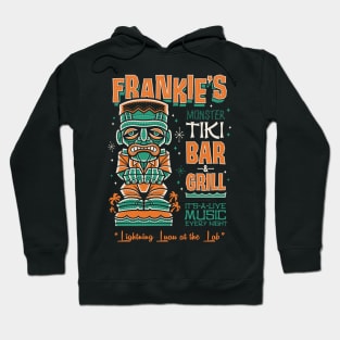 Frankenstein Tiki Bar - Creepy Cute Monster Surf - Hawaii Island Vacation Hoodie